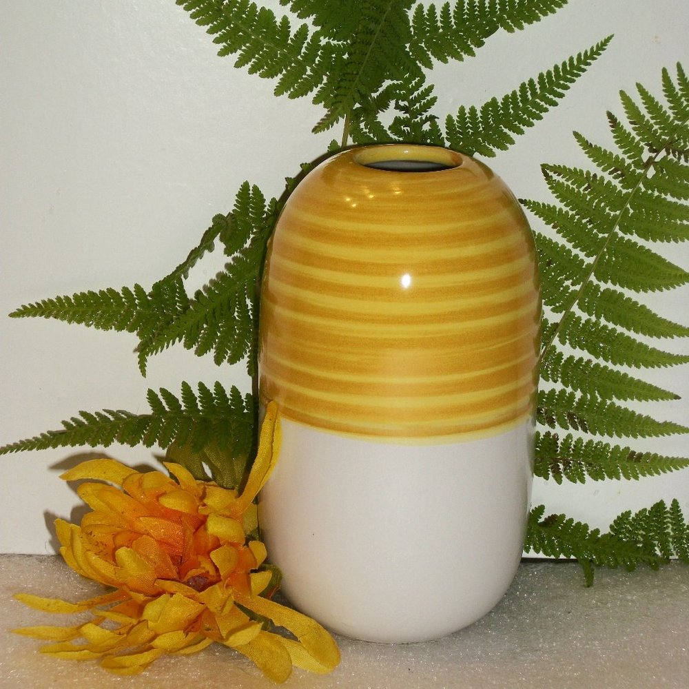IKEA KNAPRIG Stoneware BEEHIVE Vase #2188 NEW